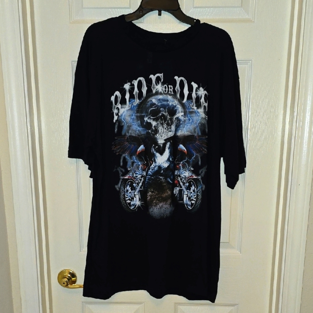 NWOT Mens Motorcycle Tshirt Size 3XL